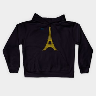 Hiker's Guide To Paris Kids Hoodie